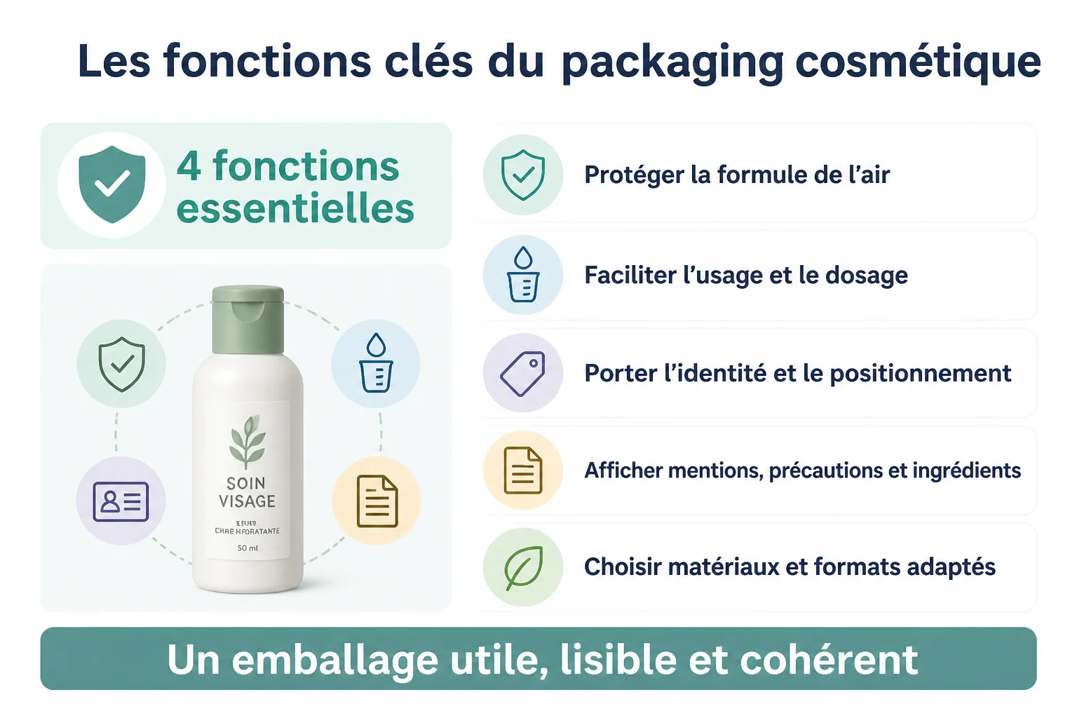 Réussir le packaging de son produit cosmétique, les règles à connaître